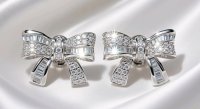 Ohrringe 750 Gold 0,56 ct Diamant Stecker - Bild 5