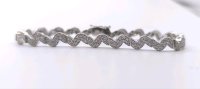 Armreif 750 Gold 3,6 ct Diamanten - Bild 1