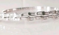 Armreif 750 Gelbgold 3 ct Diamant H-J VS - Bild 1