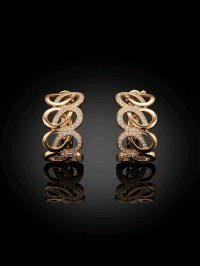 Ohrringe 750 Gold 1,5 ct Diamanten - Bild 1
