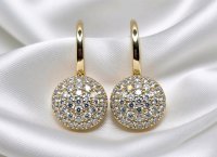 Ohrringe 585 Gelbgold Diamant 0,81 ct - Bild 1