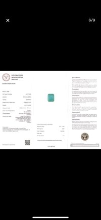 Verlobungsring 585 Gold Smaragd Diamant 10,49 ct - Bild 5
