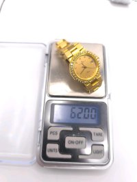 Baume & Mercier Riviera 750 Gold Diamanten Uhr - Bild 2