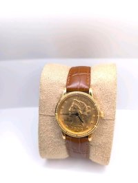 Corum Goldmünzenuhr 750 Gelbgold - Bild 8