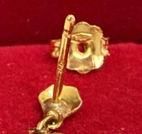 Ohrstecker 750 Gold Katze Creolen - Bild 4