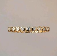 Tennisarmband 585 Gold 0,64 ct Diamant F-H VVS - Bild 5