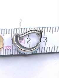 Ohrringe 750 Gold Blauer Topas 4 ct - Bild 5
