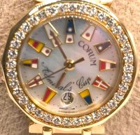 Corum Admirals Cup 750 Gold Diamanten - Bild 6