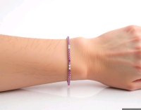 Armband 750 Gold mit Rubin & Diamant 1,41 ct - Bild 1