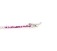 Armband 750 Gold mit Rubin & Diamant 1,41 ct - Bild 8