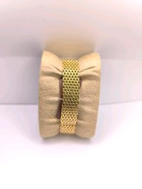 Armbanduhr Cartier Riviera 750 Gelbgold Diamanten Box - Bild 3