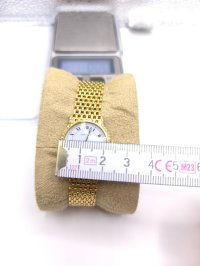 Armbanduhr Cartier Riviera 750 Gelbgold Diamanten Box - Bild 4