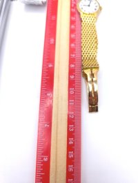 Armbanduhr Cartier Riviera 750 Gelbgold Diamanten Box - Bild 5