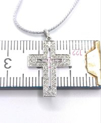 Kreuzanhänger 585 Gelbgold mit 0,25 ct Diamant - Bild 5