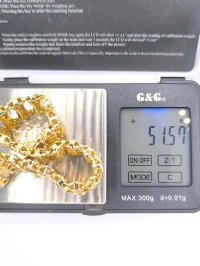Armreif 585 Gelbgold 14K Massiv Breit - Bild 6