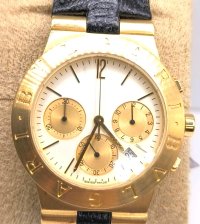 Bulgari Diagono Chronometer 750 Gelbgold 18K mit Box - Bild 6