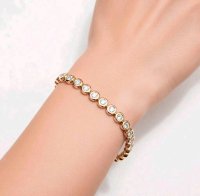 Tennisarmband 750 Gold 1,6 ct Diamant - Bild 6