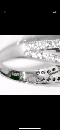 Verlobungsring 585 Gold mit Smaragd & Diamant 12,79 ct - Bild 11
