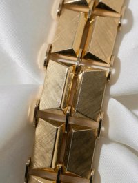 Armreif 585 Gelbgold 14 Karat Massiv Breit - Bild 4