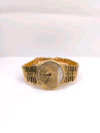 Corum Coin Uhr 750 Gelbgold Diamanten - Bild 13