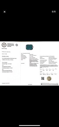 Ring 750 Gold Smaragd Diamant 19,77 ct - Bild 6