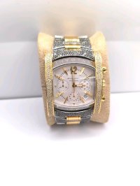 Bulgari Assioma Ring Gold Stahl Diamanten - Bild 1
