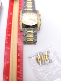 Bulgari Assioma Ring Gold Stahl Diamanten - Bild 6