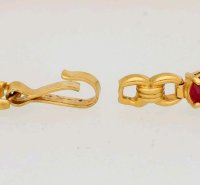 Armreif 585 Gelbgold mit 25,4 ct Rubinen - Bild 6