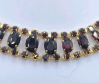 Granat-Collier 333 Gold - Bild 6