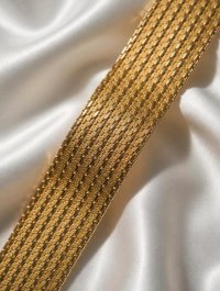 Armreif 585 Gelbgold massiv breit - Bild 8