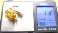 Ring 750/18K Gelbgold massiv Cocktailring - Bild 6