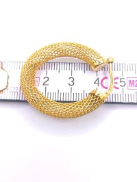 Ohrstecker Creolen 585 Gelbgold 14 Karat - Bild 7