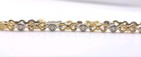 Tennisarmband 750 Gold 0,7 Ct Diamant H-J - Bild 4
