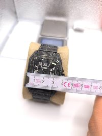 Cartier Santos 100 Ring schwarze Diamanten - Bild 3