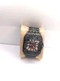 Cartier Santos 100 Ring schwarze Diamanten - Bild 11