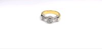 Verlobungsring 750 Gold 1.2 ct Diamant F-G - Bild 5