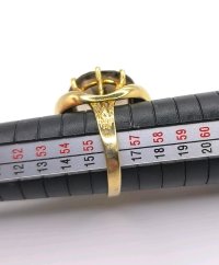 Ring 585 Gelbgold mit Rauchquarz - Bild 4