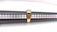 Siegelring 585 Gelbgold mit 0,45 ct Diamant - Bild 2