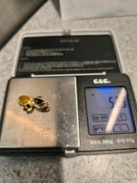Ohrringe 585 Gold Saphir Diamant 0,36ct - Bild 5