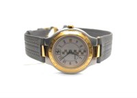 750 Gold Stahl Uhr Cartier Ferrari Formula mit Papieren - Bild 1