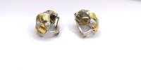 Ohrstecker 750 Weißgold 18 Karat Designer - Bild 3
