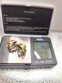 Ohrstecker 750 Weißgold 18 Karat Designer - Bild 5
