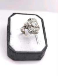Cocktailring Platin 950 mit 2,5 ct Diamant - Bild 4