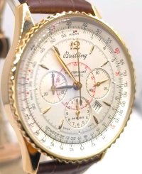 Breitling Montbrilliant Chronograph Gelbgold - Bild 2