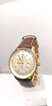 Breitling Montbrilliant Chronograph Gelbgold - Bild 3