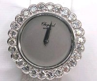 Chopard Uhr 750 Weißgold Diamanten - Bild 1