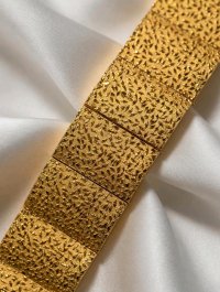 Armreif 585 Gelbgold 14 Karat massiv breit - Bild 2