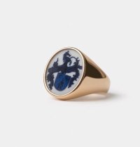 Siegelring 585 Gelbgold Achat Lagenstein - Bild 10