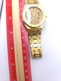 Herrenuhr 750 Gelbgold Audemars Piguet Royal Oak - Bild 11