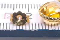 Ohrringe 750 Gold Rauchquarz Citrin Creolen - Bild 4